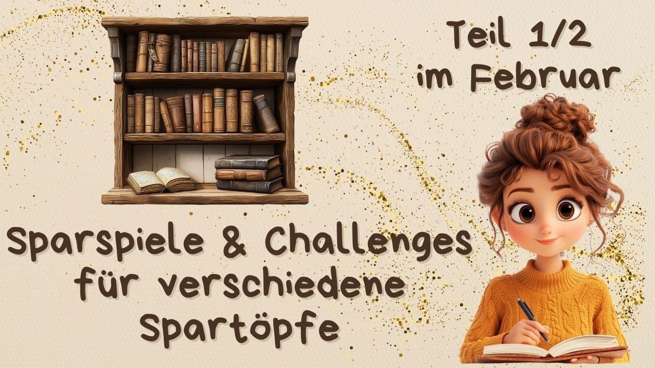 #sparspiele und #sparchallenges im A6-Leobinder | Runde 1 im Februar 2026 #umschlagmethode #sparen
