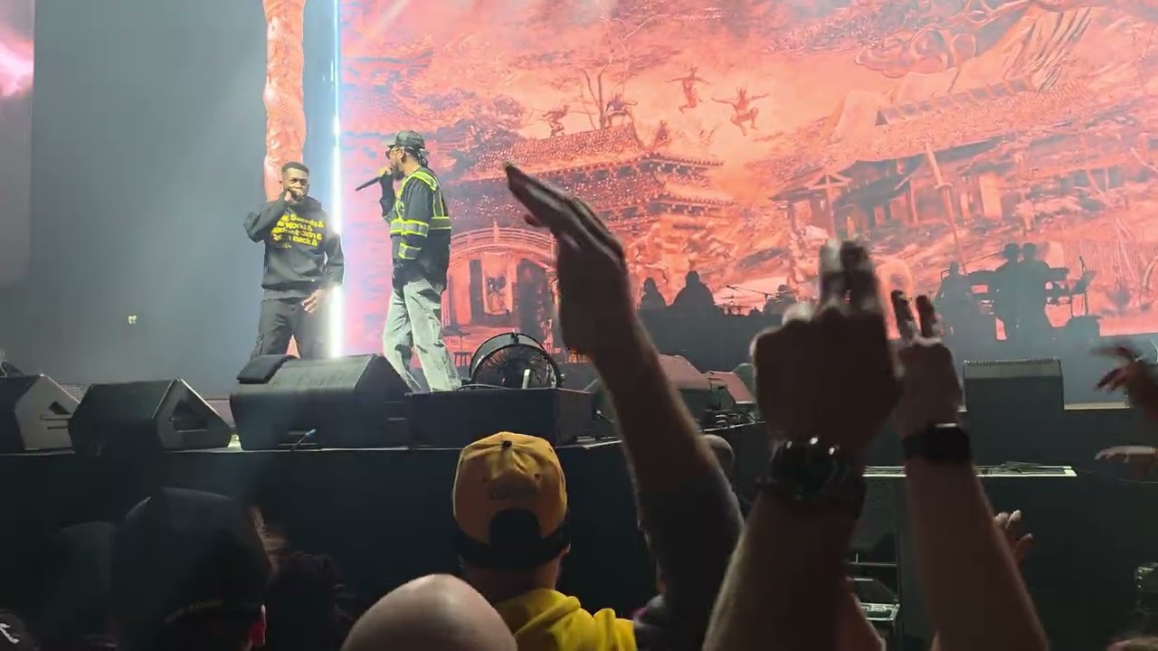 Liquid Swords by GZA performed live in Amsterdam featuring RZA | Wu Tang Clan