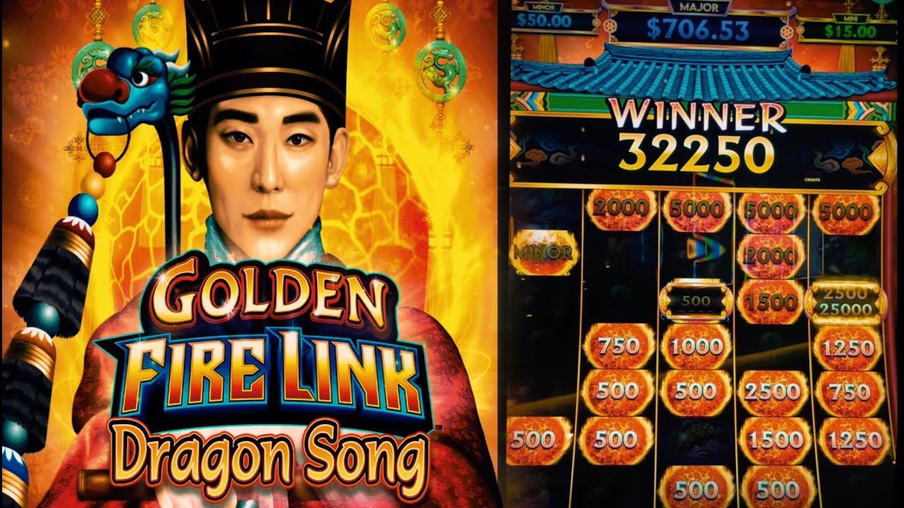 Max Bet! Golden Fire Link - Did I Make It to the Top?  Part #2 #slot #casino