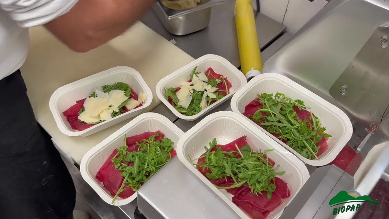 BIOPAP® Compostable Trays - Fresh meal delivery service