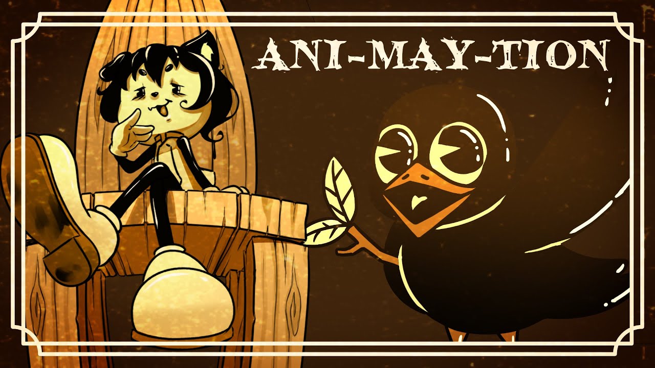 Drawing for Ani-May-tion with @corvustwig