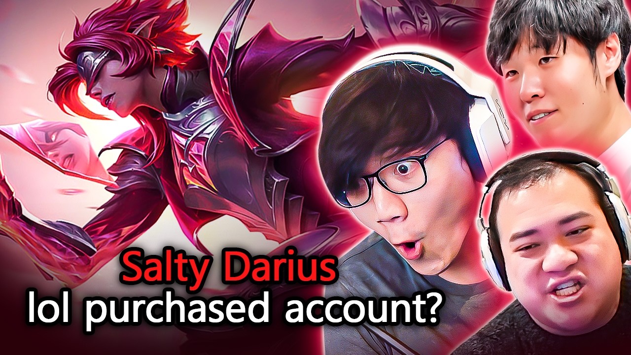 Salty Darius Thinks I Bought My Account (ft. Toast and Scarra)