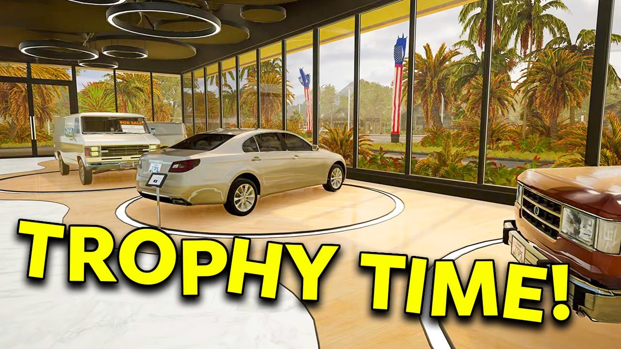 Car Dealer Simulator - Collecting More Trophies