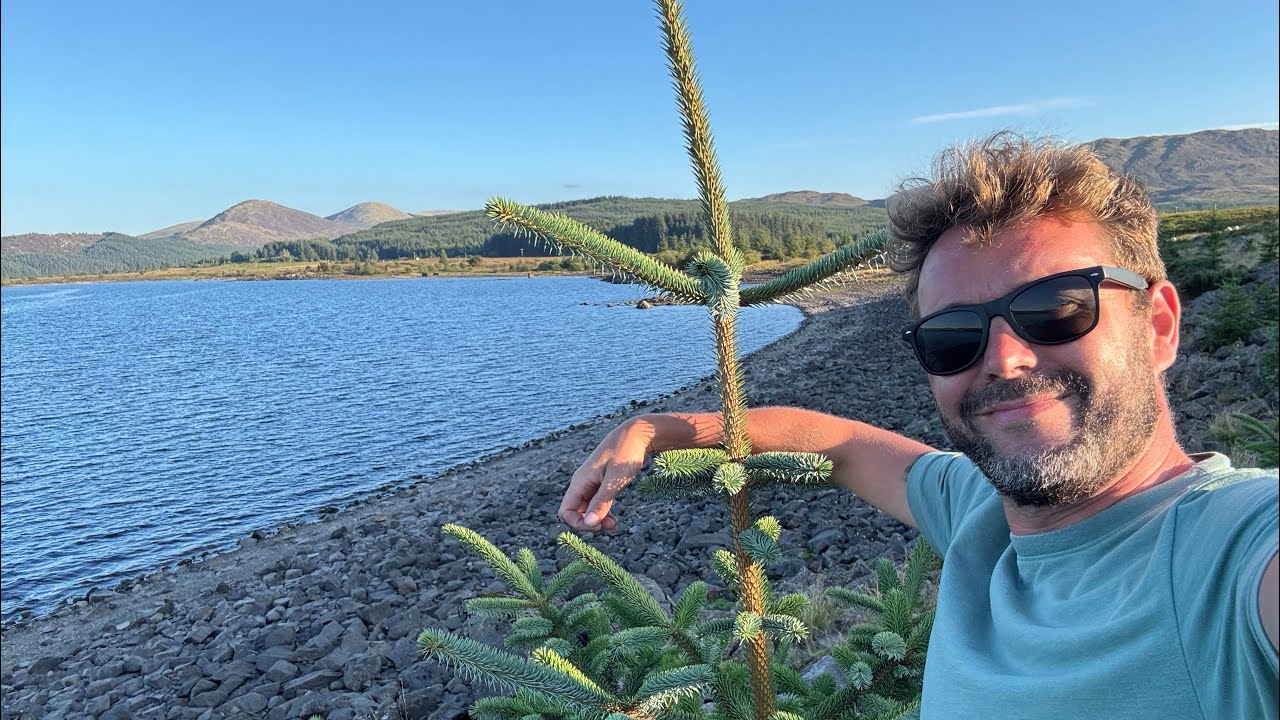 🏕️ SOLO camp at Loch Doon, Scotland 🏴󠁧󠁢󠁳󠁣󠁴󠁿 🔥 🌲 