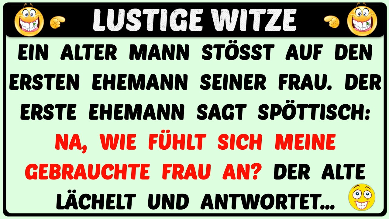 Bester Witz Des Tages! - Was passiert, wenn Ex-Ehemänner sich treffen? | Täglich Witzige Videos