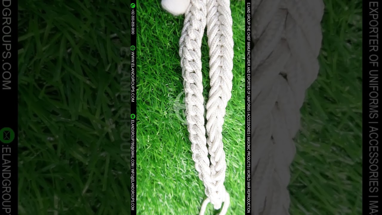 Uniform Shoulder Cord Suppliers, Military uniform shoulder cord suppliers, army cords