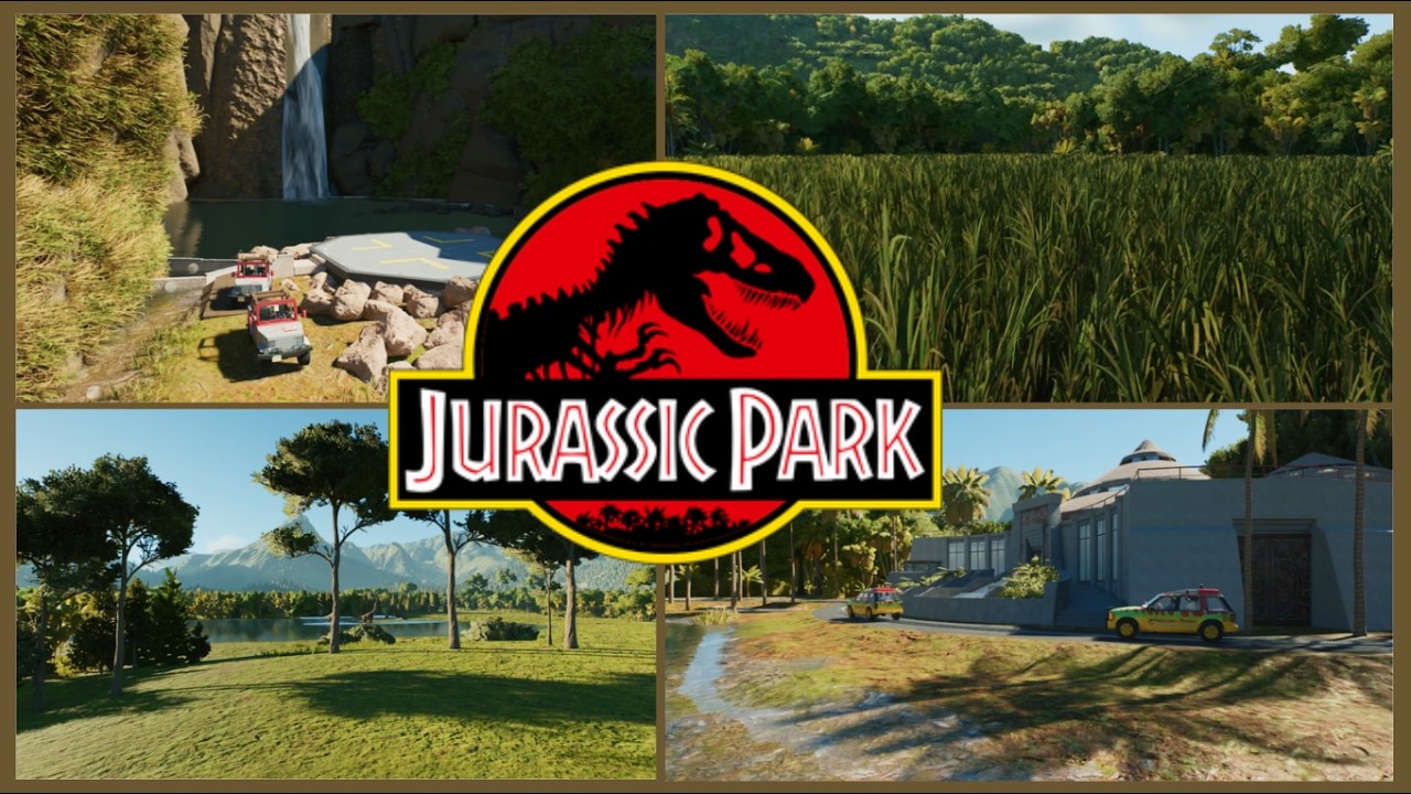 jurassic park remaster//jurassic world evolution 3