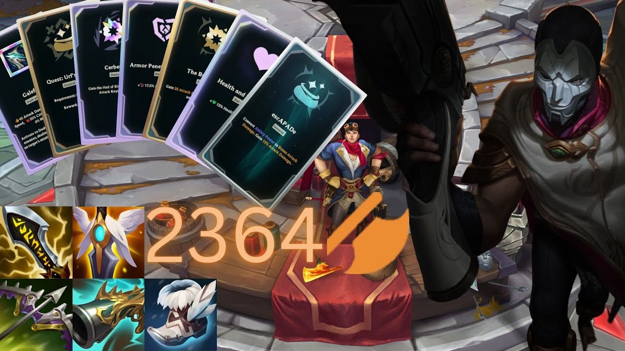 2000 AD on Jhin - Arena Bravery Gameplay