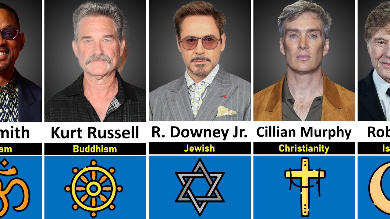 300 HOLLYWOOD Actors  Faith and Religion  REVEALED!
