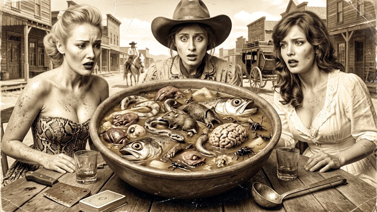 25 BIZARRE Wild West Saloon Foods People Actually Ate