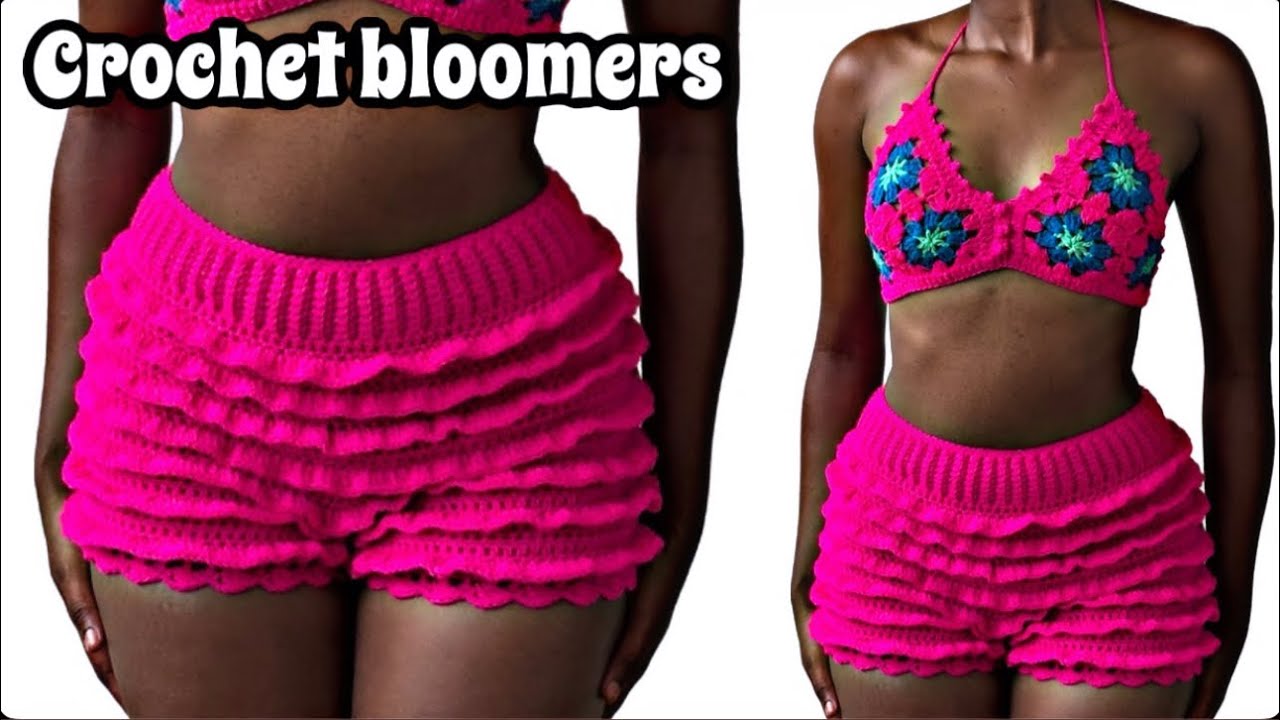 Crochet bloomers tutorial