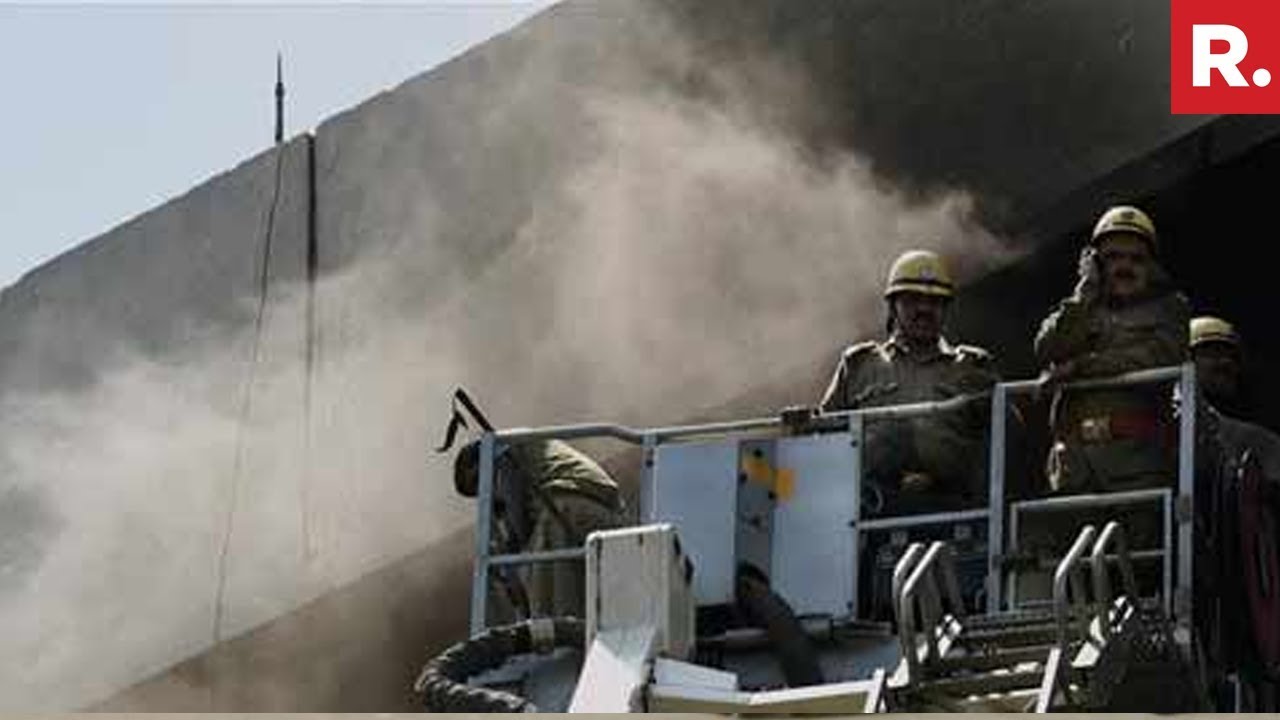 Fire At Delhi's Shastri Bhawan