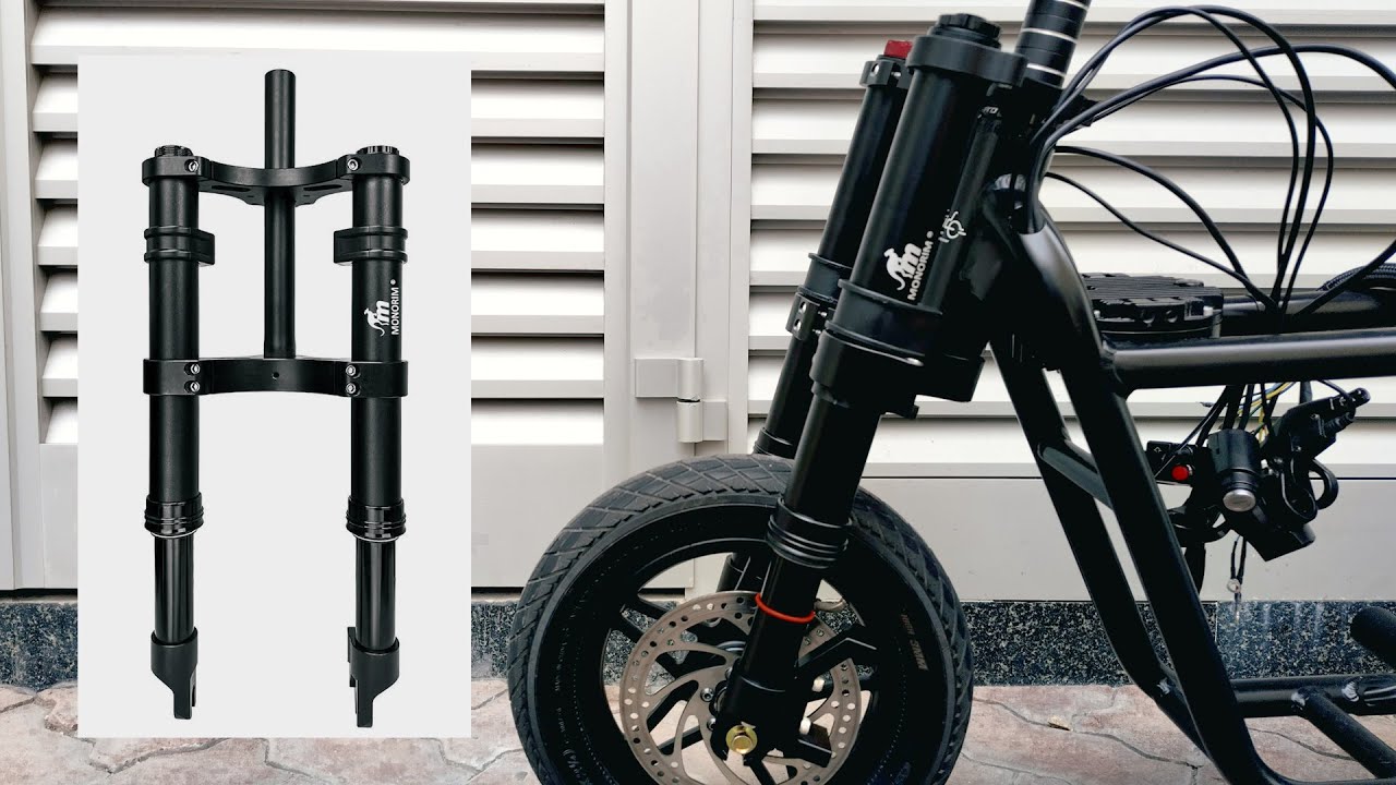 MONORIM MD0 | Dual Crown Air Suspension Fork for 12-14 inch Tire | Fiido Q1s | Fiido Q1