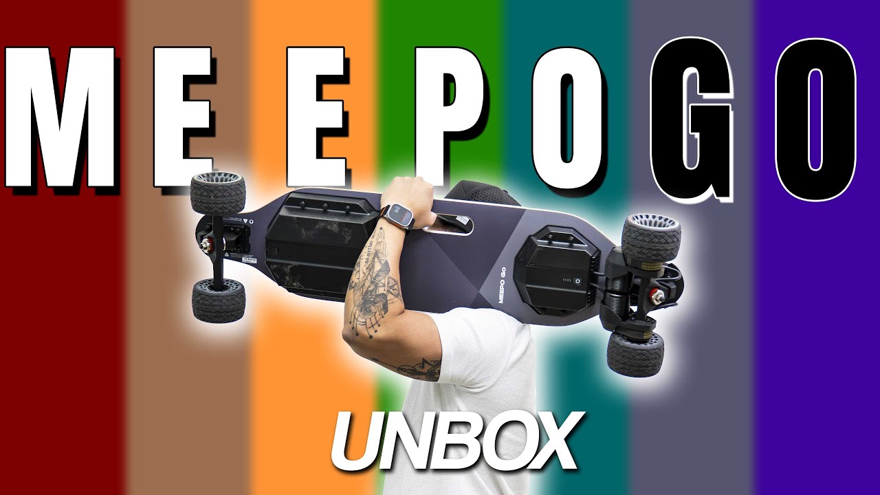 Lets unbox this Meepo GO | New Powerful Electric Skateboard