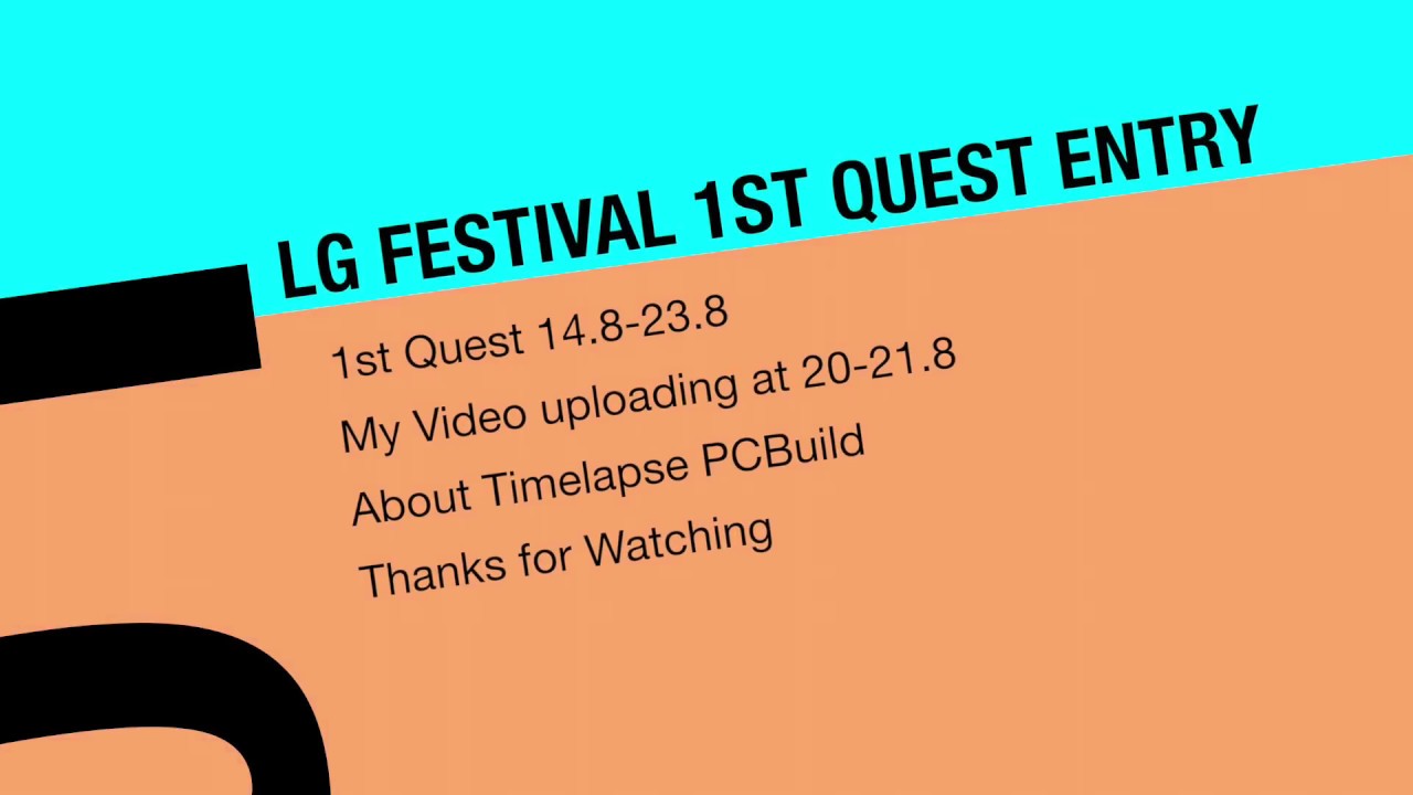 LG UltraWideFestival enrty Announcement Video #LGUltraWide #LGUltraWideFestival #DreamQuest #34UC89G