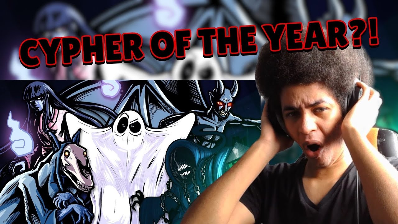 RAPPER REACTS TO PHASMOPHOBIA RAP CYPHER - swizkii ft. Chi-Chi, Freshy Kanal, McGwire & More
