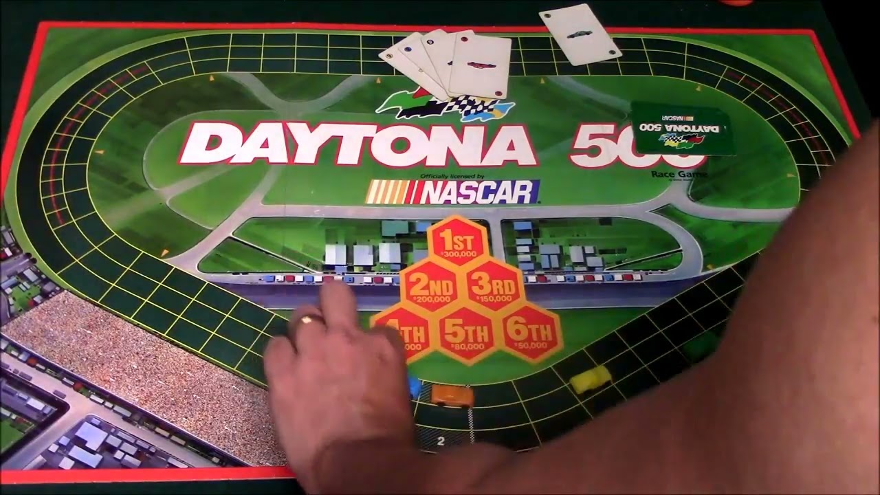 Ep 33: Daytona 500 Board Game Review (Milton Bradley 1990) + How To Play