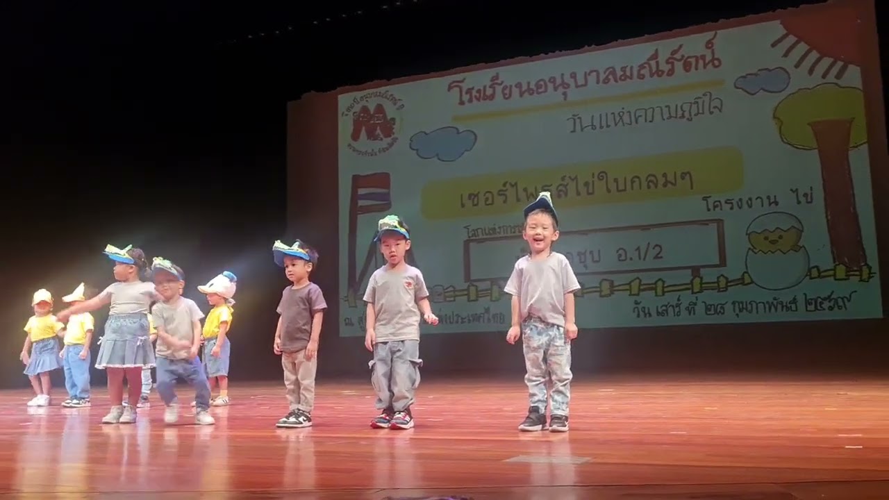 น้องฮัน ( ชั้นอนุบาล1/2 ห้องลูกชุบ ) รร.อนุบาลมณีรัตน์ 