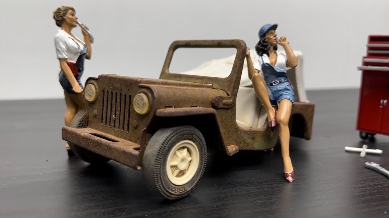 Tonka Mini Jeep Restoration & Transform into Tiny Tonka Sleeper-Jeeper