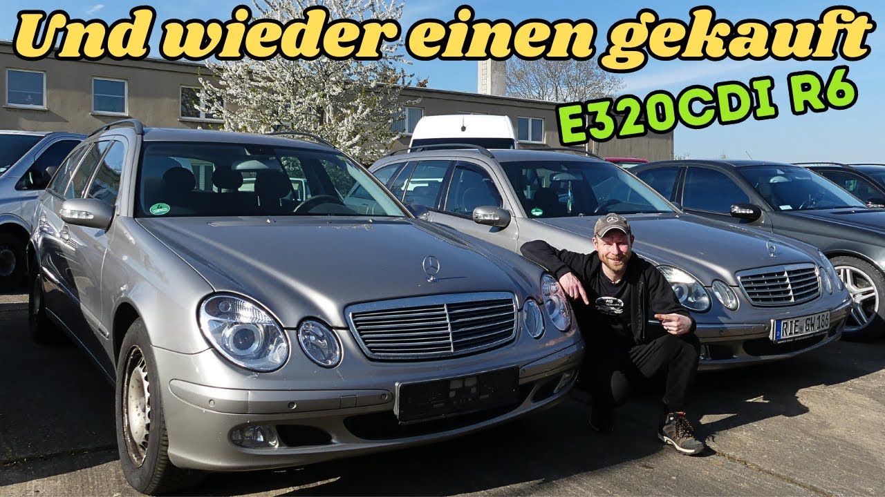 Ich kann einfach nicht NEIN sagen! Mercedes E320CDI S211 - es gibt viel zu tun! MB Youngtimer Parts