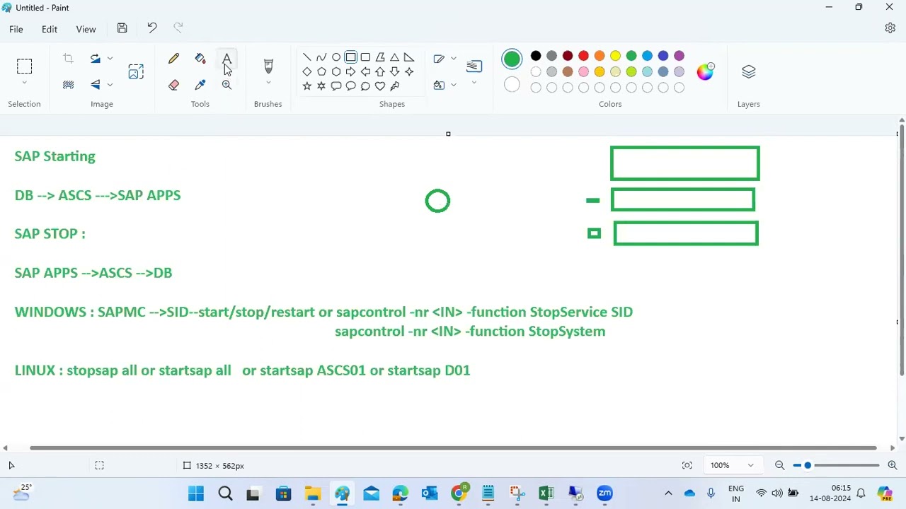 @sapbasishana SAP SYSTEM STARTING PROCEDURE & ST22,SM21,SM04 and AL08 T-codes