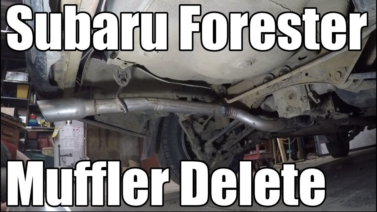 Subaru Forester Muffler Delete - Budget Exhaust Series Part 2