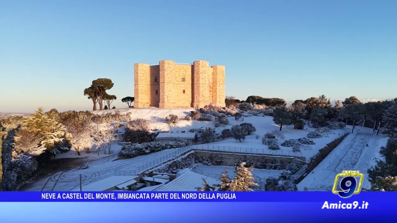 Neve a Castel del Monte
