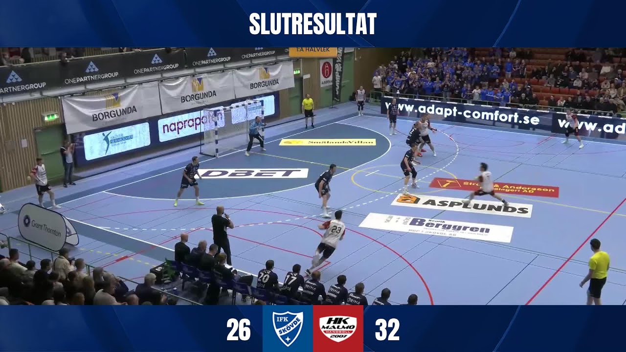 IFK Skövde HK vs. HK Malmö - Game Highlights