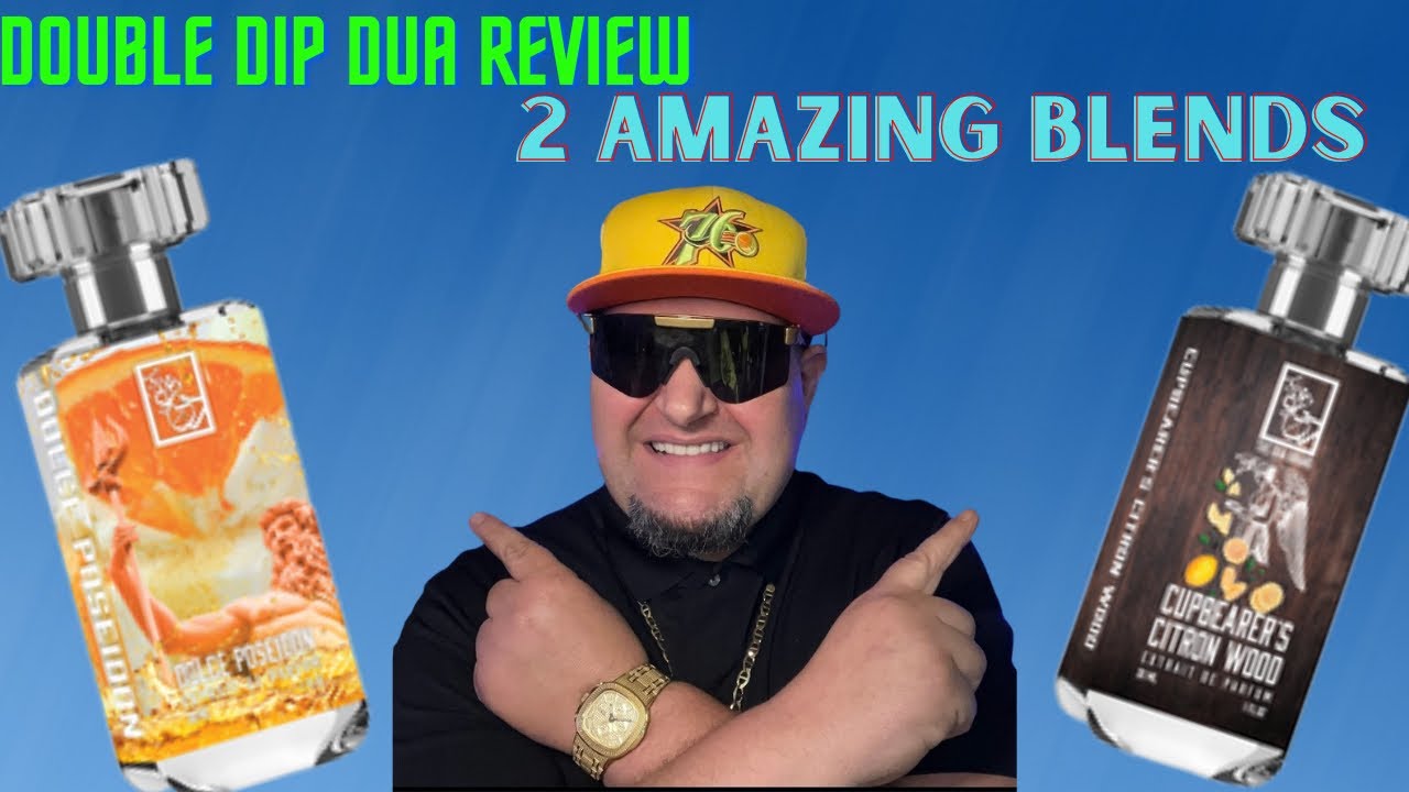 DOUBLE DIP DUA REVIEW. TWO AMAZING BLENDS. Dolce Poseidon and Cupbearers Citron Wood