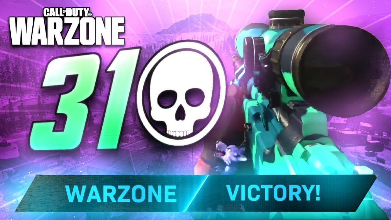 31 KILLS con el MEJOR SNIPER de WARZONE - Borraskka