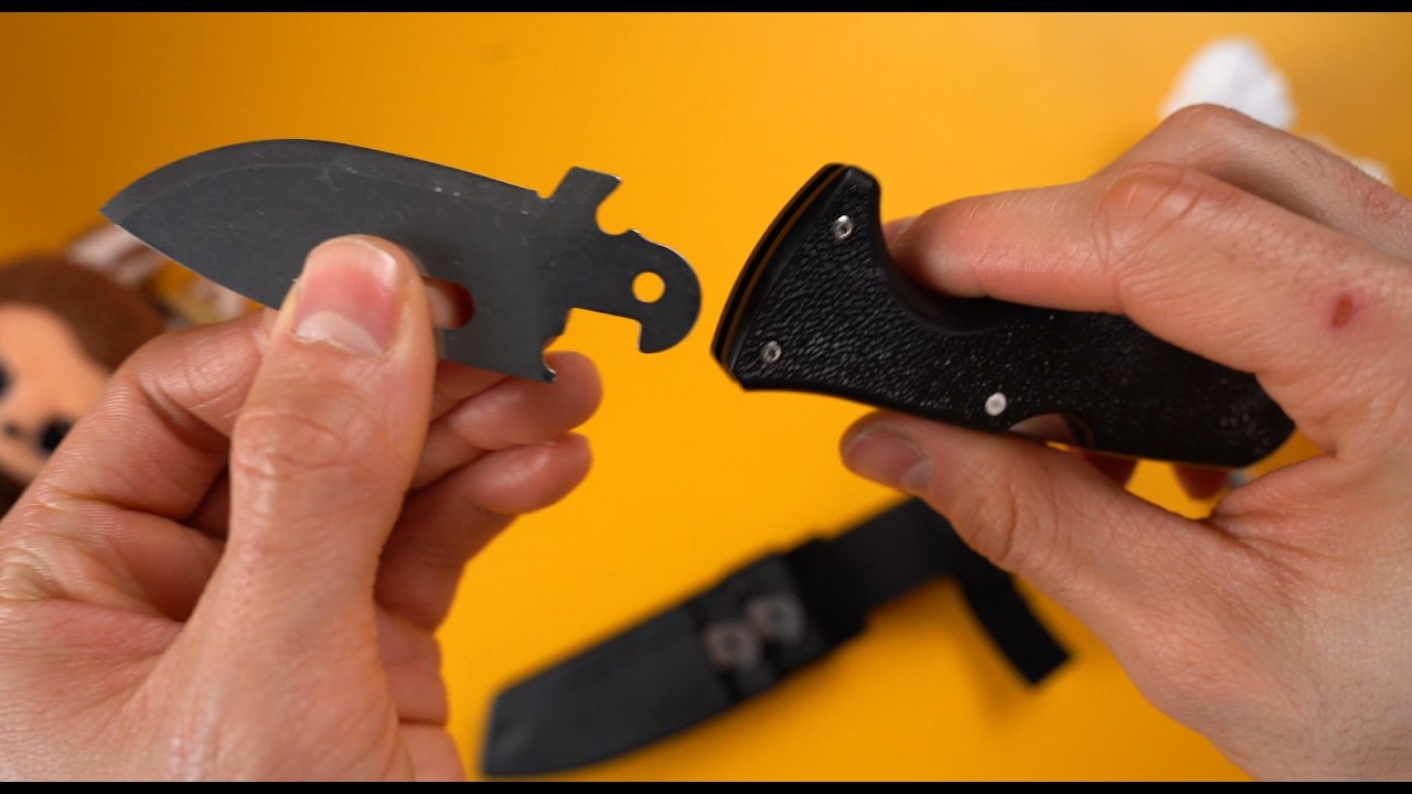 Нож Cold Steel Click N Cut сталь 420J2 рукоять ABS (40A)