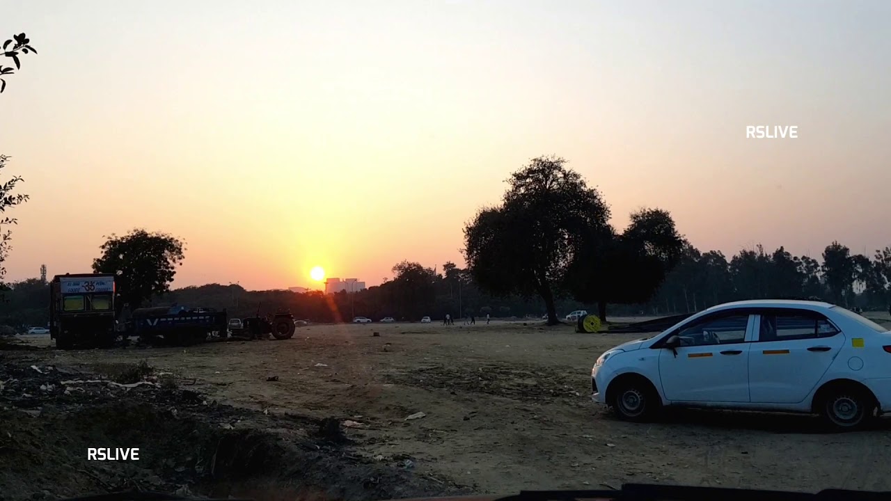 Leisure Valley Ground | Huda City Centre Gurgaon - Road Work Start