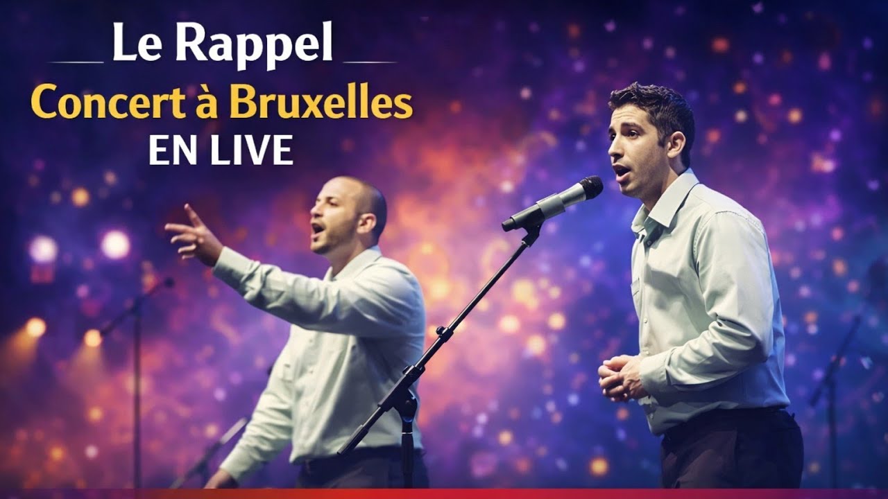 Groupe Le Rappel | Concert à Bruxelles mai 2007 | Acappella | Anachid Français