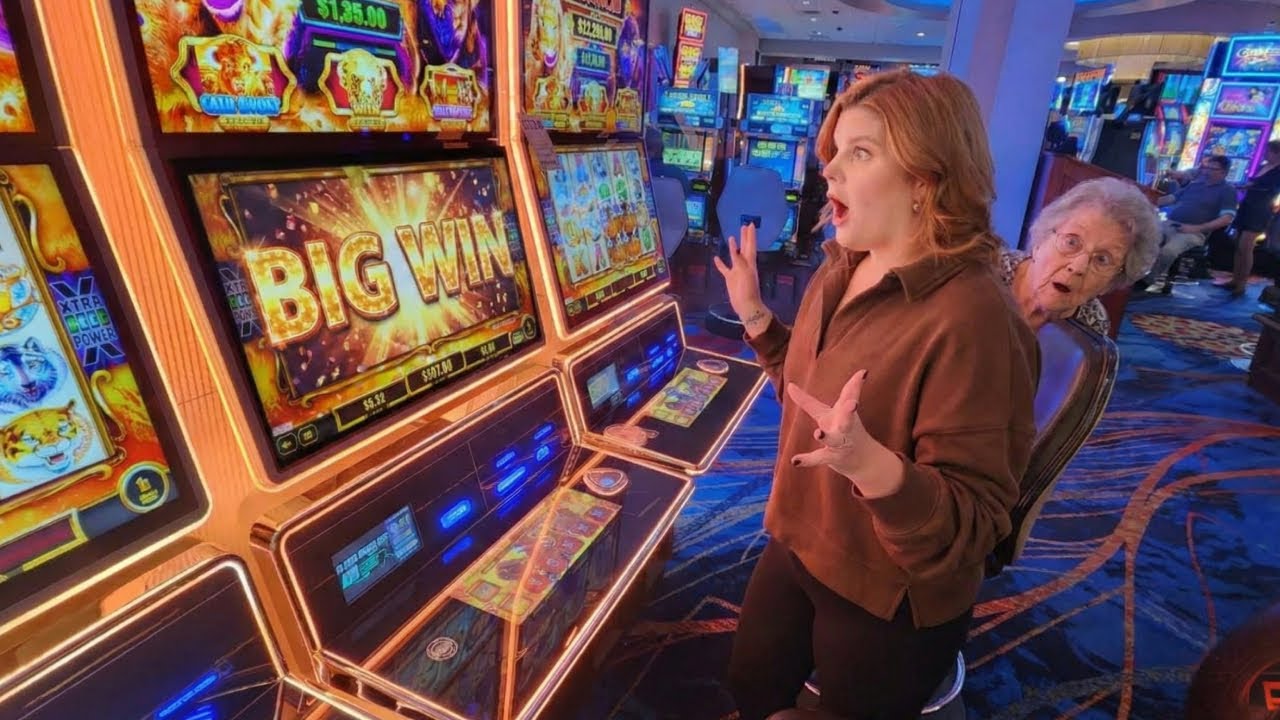 Мы выиграли крупную сумму на игровом автомате Buffalo Gold Cash в Лас-Вегасе!