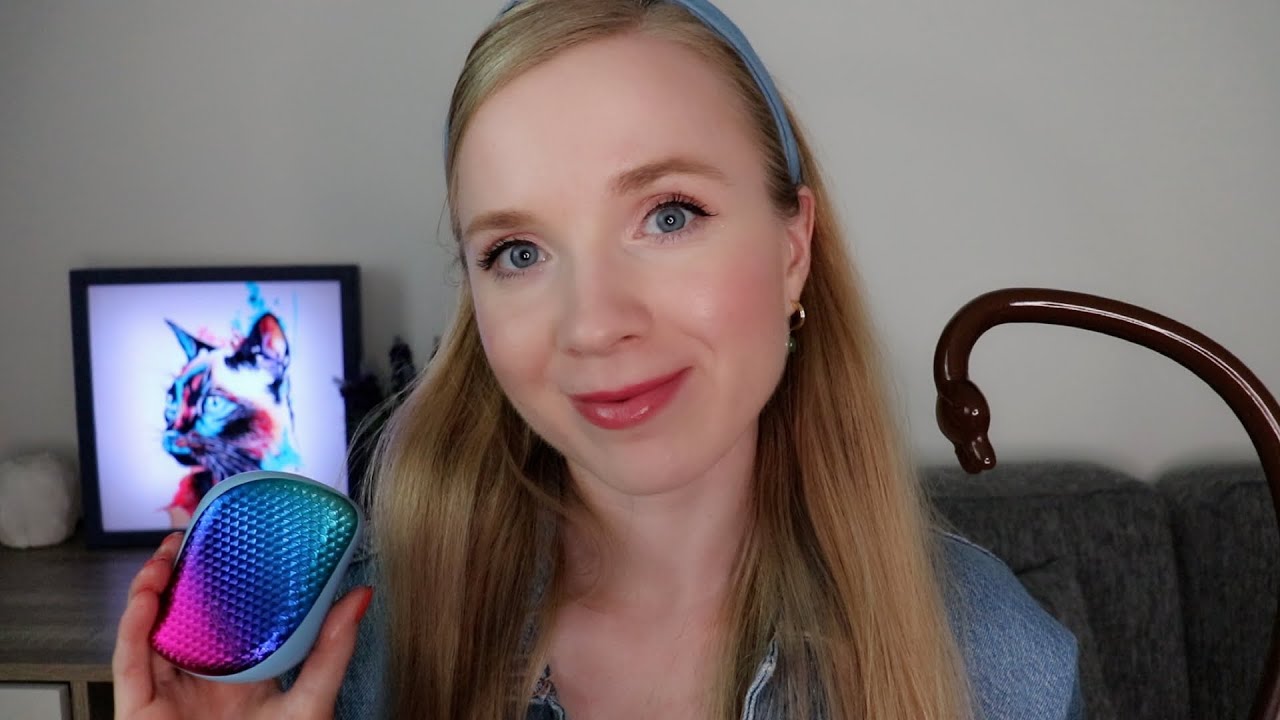 ASMR SUOMI T&auml;ydellinen Rentoutus 💤Huolehdin Susta (Kasvohoito, Hiusten Harjausta) PERSONAL ATTENTION