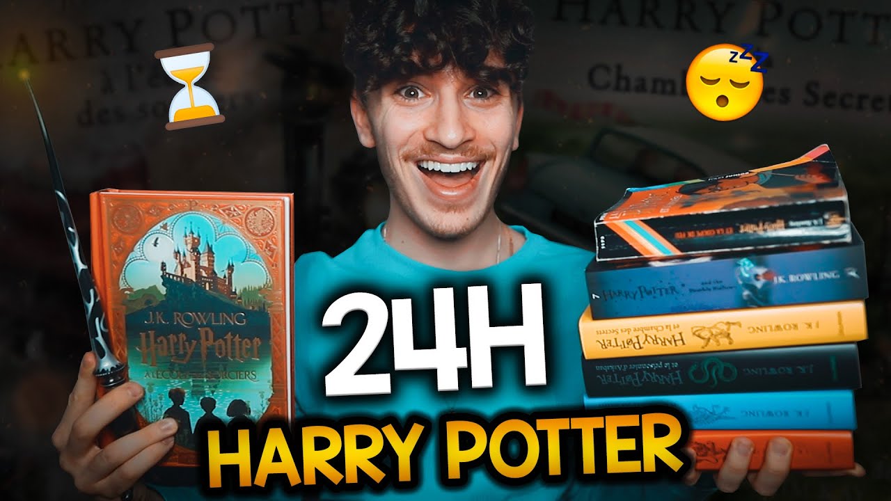 24H POUR LIRE TOUS LES HARRY POTTER ⚡️ !