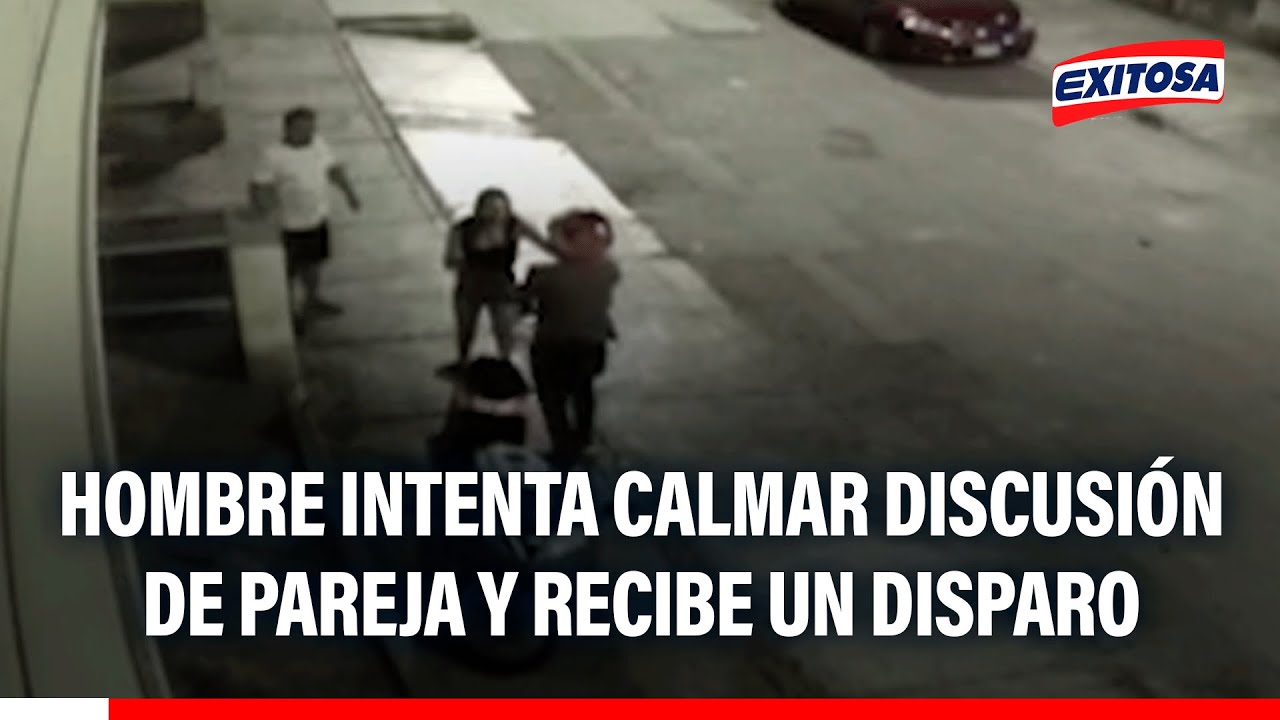 🔴🔵 Los Olivos: Hombre intenta calmar discusión de pareja y recibe un disparo