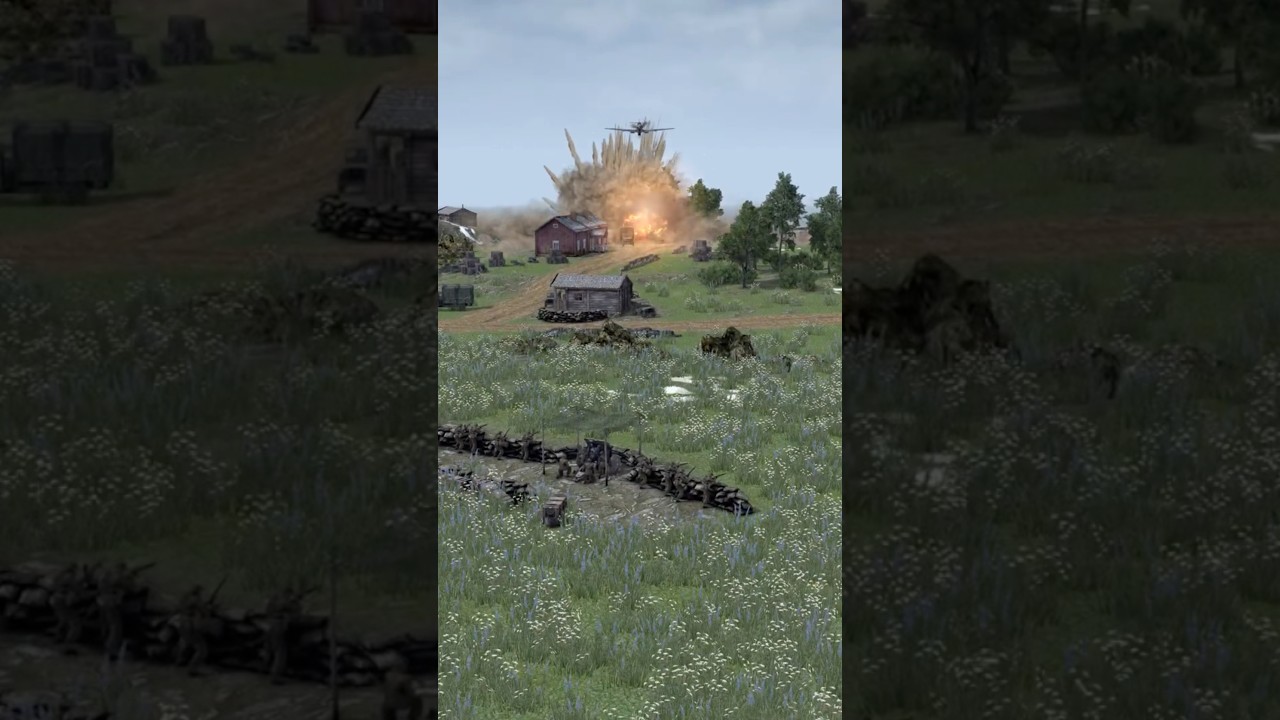 German Air attack #sturmfuhrerpk #ww2 #luftwaffe #gatesofhell #shorts