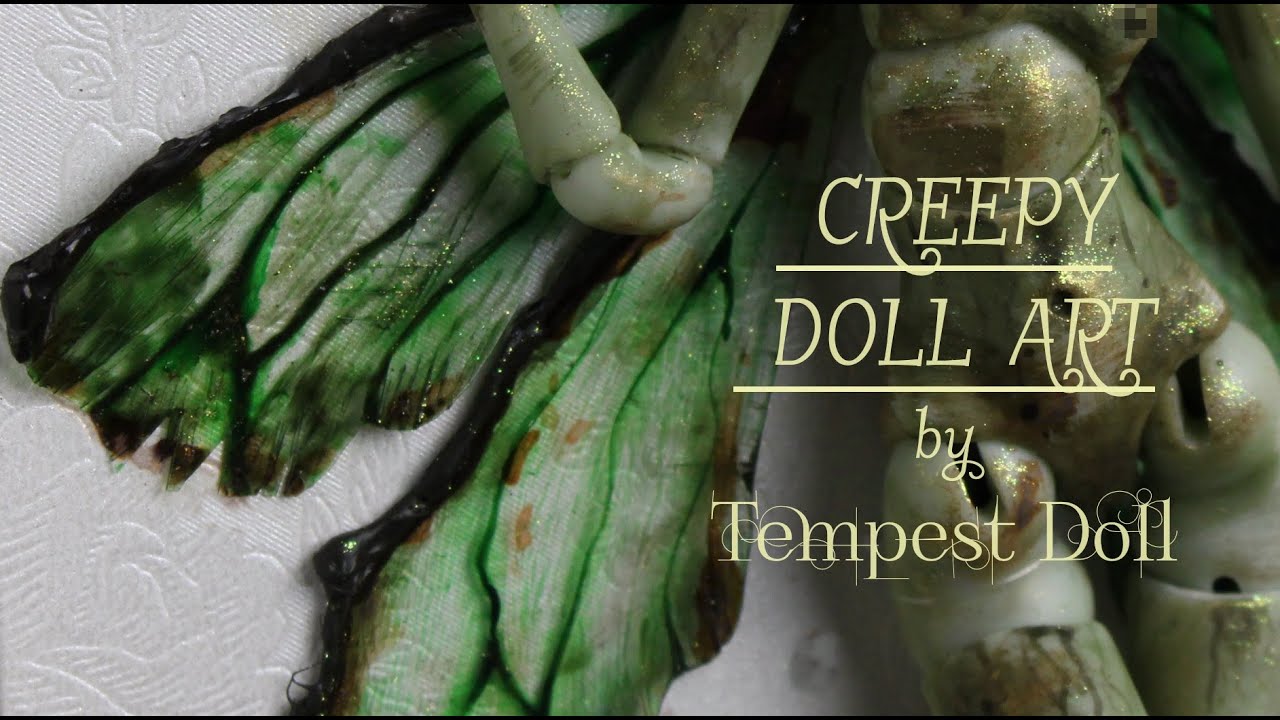 Vermis de Tempesto - creepy BJD by Tempest Doll | art process