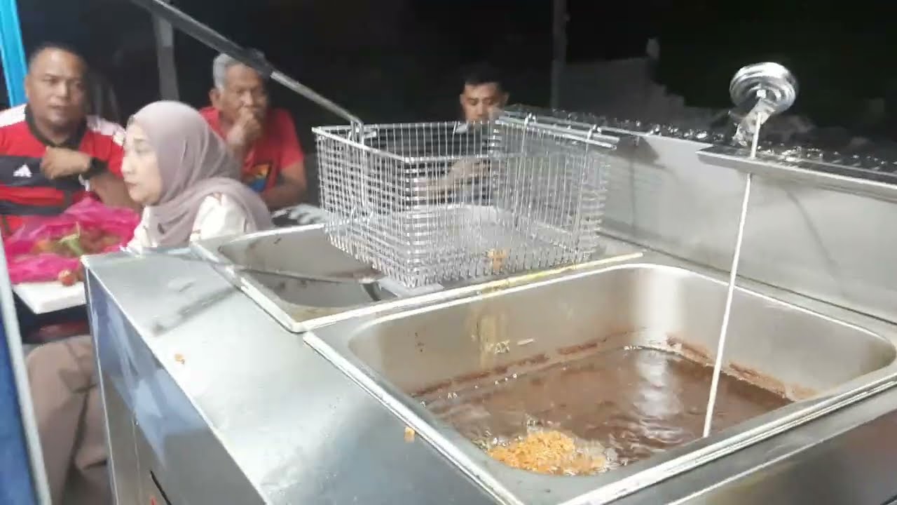 Burger krispy ayam