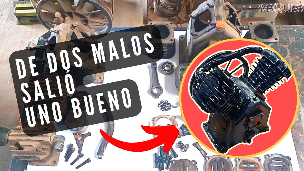 CABEZAL ARMADO CON DOS QUE ERAN CHATARRA😯 / @MAQUIVARENTABLEYEFECTIVA