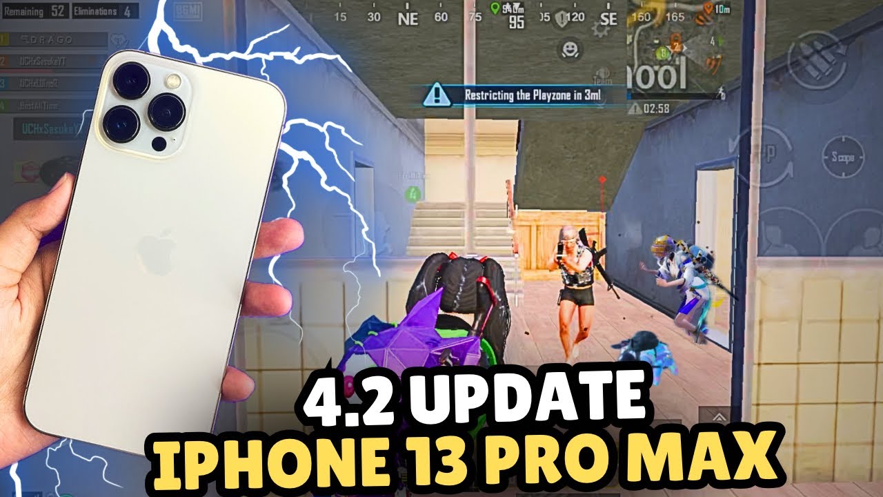 IPHONE 13 PRO MAX BGMI 4.2 UPDATE HIGHLIGHTS | IPHONE 13 PRO MAX BGMI / PUBG TEST IN 2026?