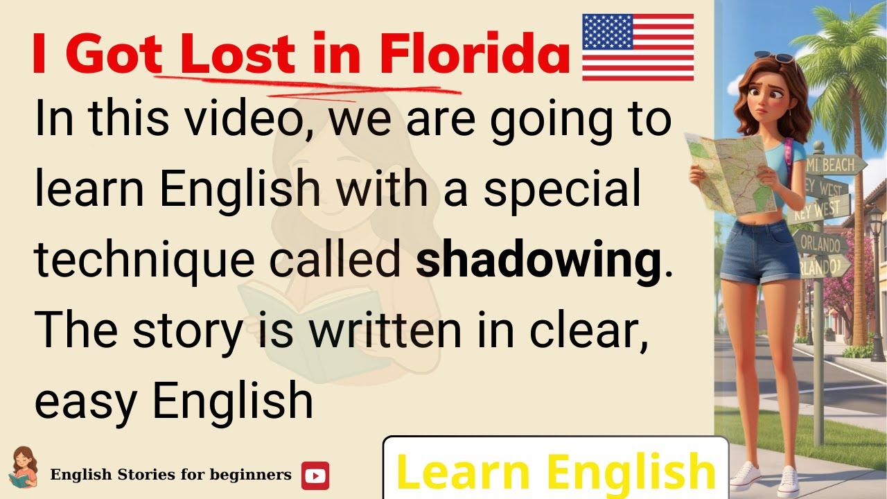 ✈️Improve your English with Shadowing Technique ✈️ Easy way to Learn English | English Story