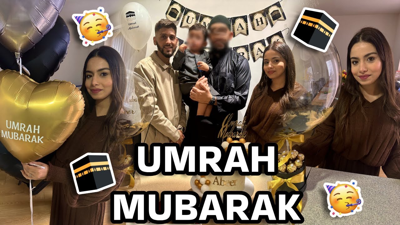 WE GO TO ADEENA COUSINS HOUSE FOR UMRAH MUBARAK 🙏🏽