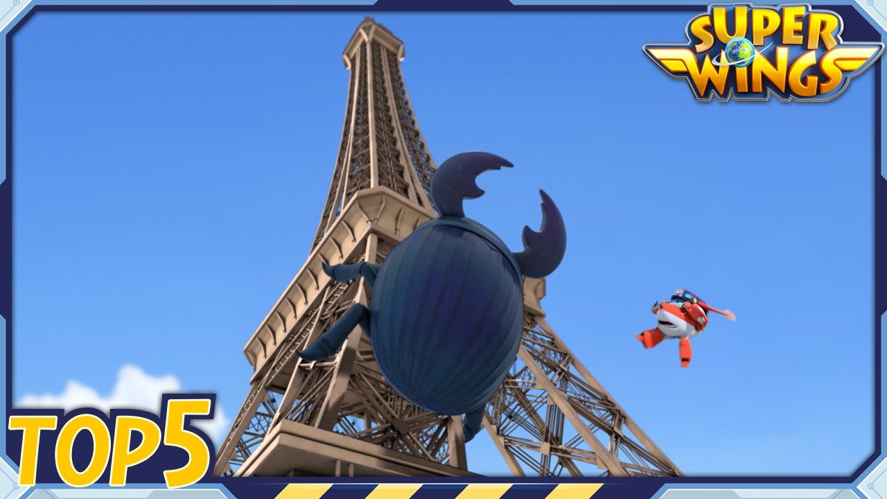 [SUPERWINGS Top5] Exciting Adventures with Insects | Superwings | Super Wings | Top Picks A38