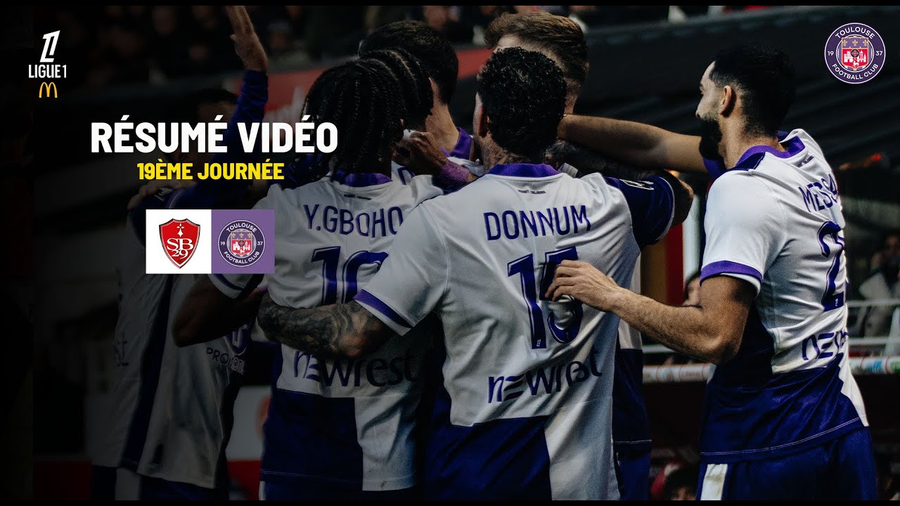 #ligue1 Le r&eacute;sum&eacute; vid&eacute;o de Brest-T&eacute;F&eacute;C&eacute;, 19&egrave;me journ&eacute;e de Ligue 1 McDonald's