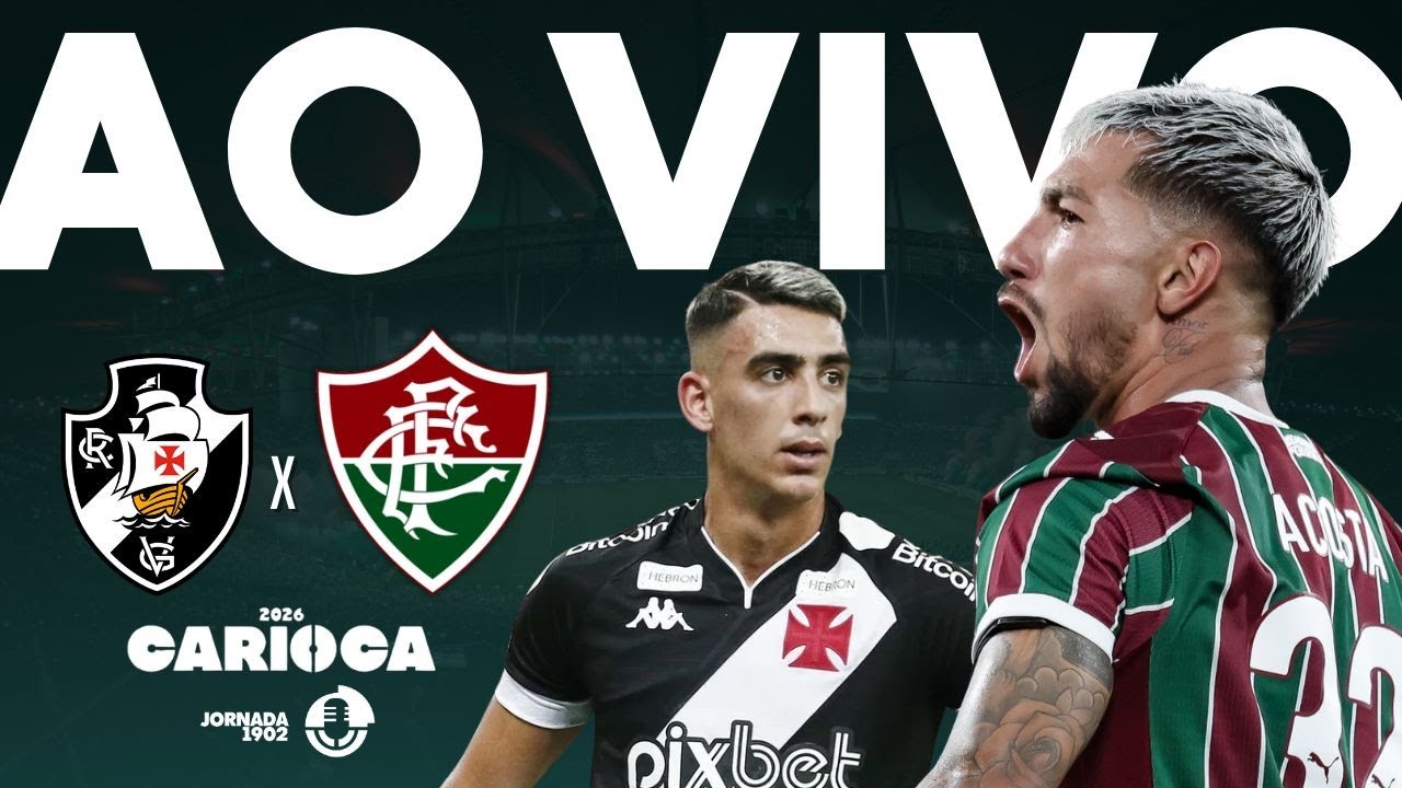 🖥️VASCO x FLUMINENSE | TRANSMISSÃO AO VIVO | CARIOCA 2026 | DIRETO DO ESTÁDIO
