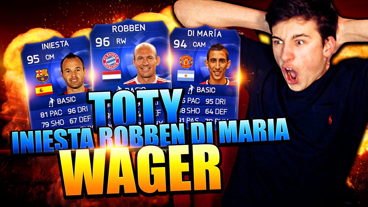FIFA 15 - MASSIVE TEAM OF THE YEAR WAGER V TECHHZZZ!!!