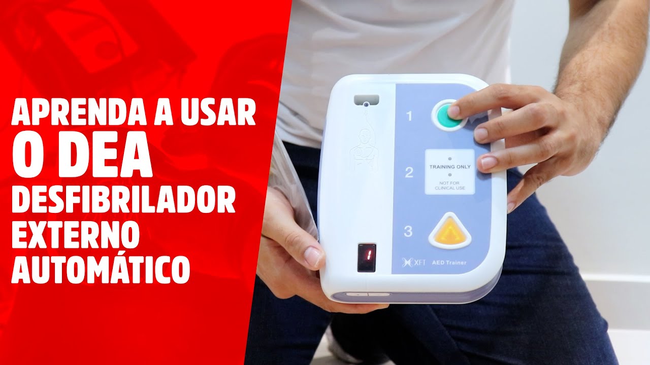 Aprenda a usar o DEA - Desfibrilador Externo Automático | Enfermagem Avançada