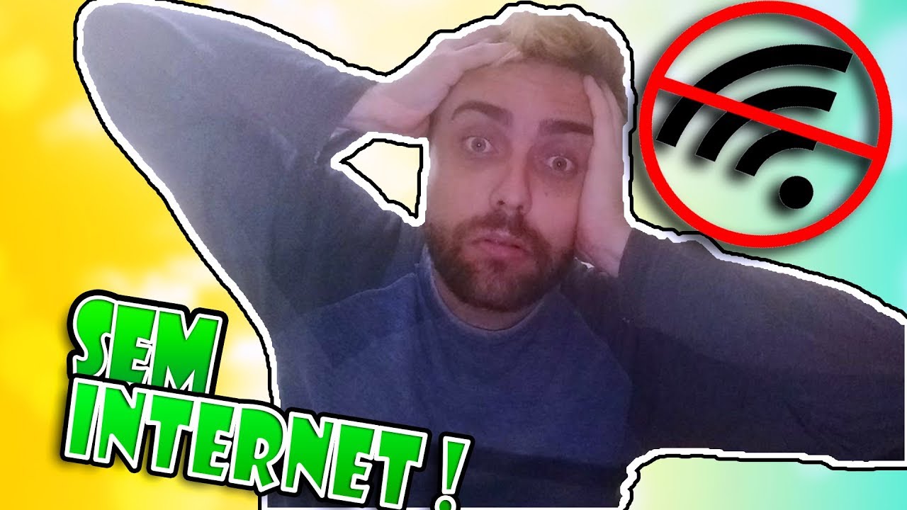 CORTARAM O FIO DA MINHA INTERNET